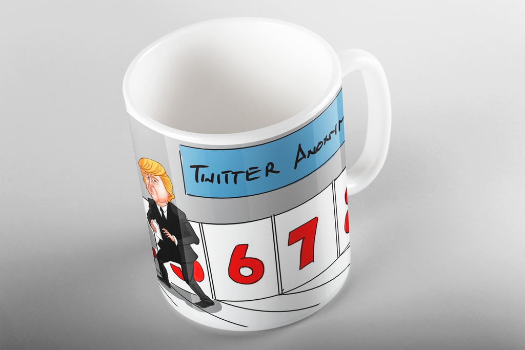 Trump Twitter anonymous mug