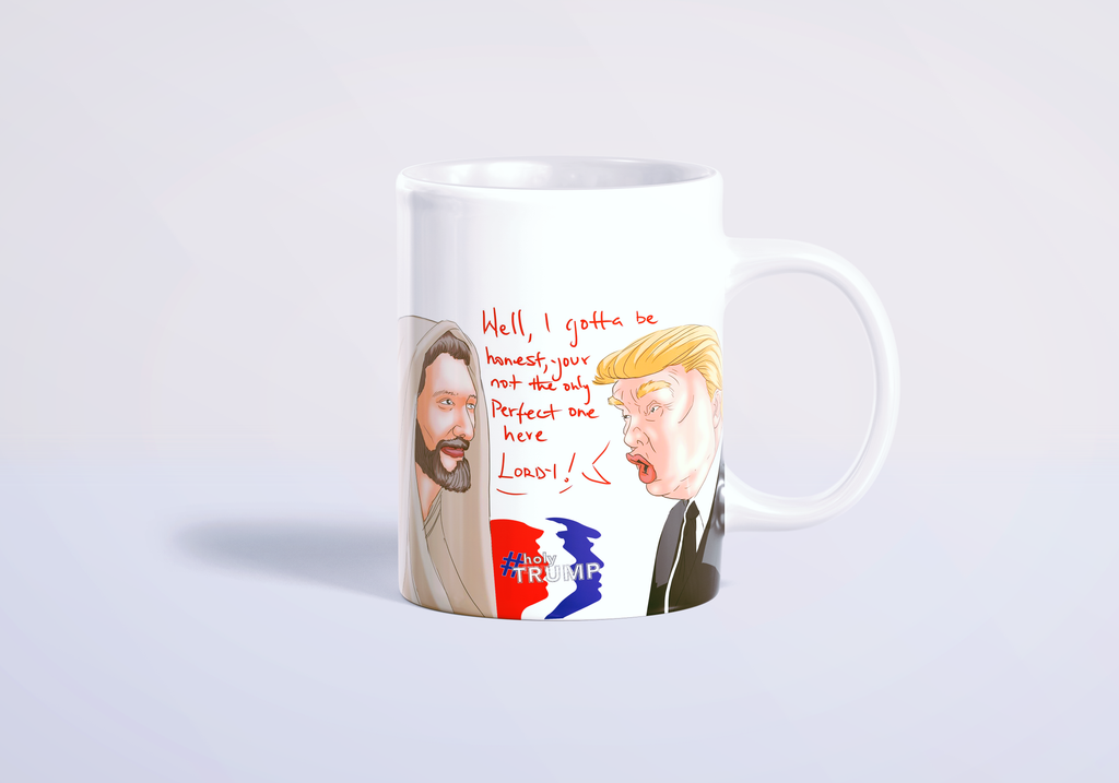 Jesus and Trump mug